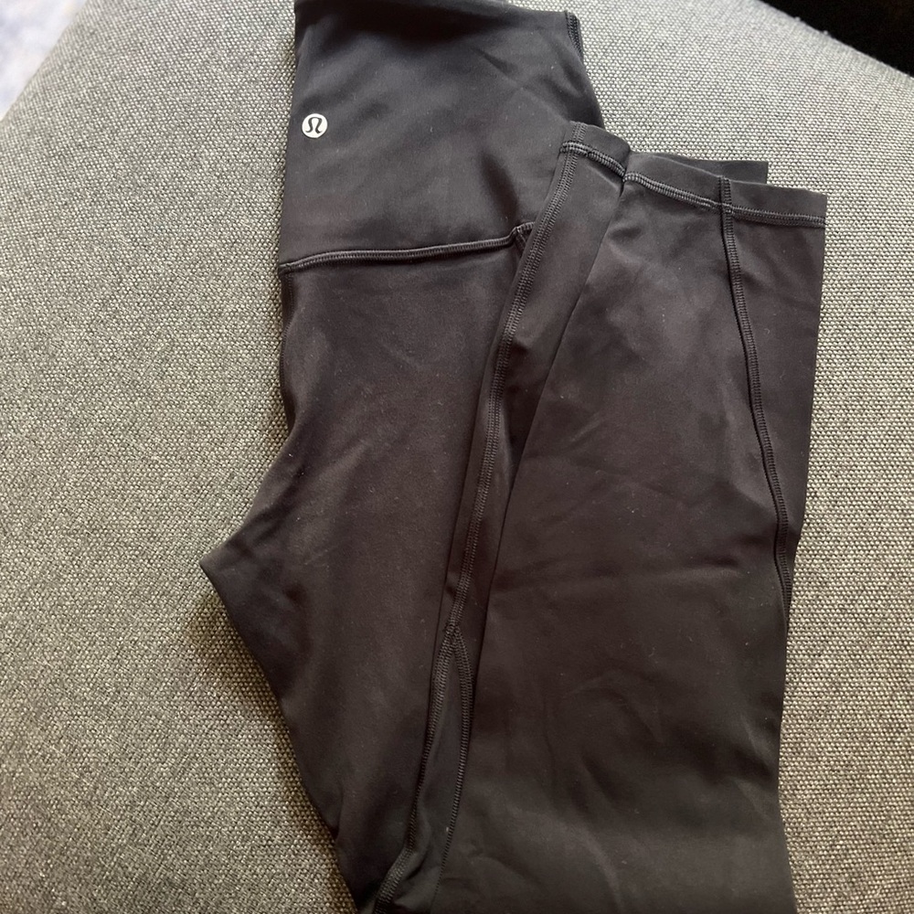 Lululemon Black align leggings size 23”